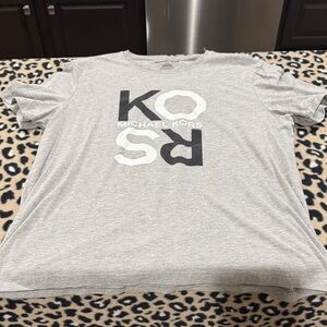 Michael Kors Gray Logo Tee